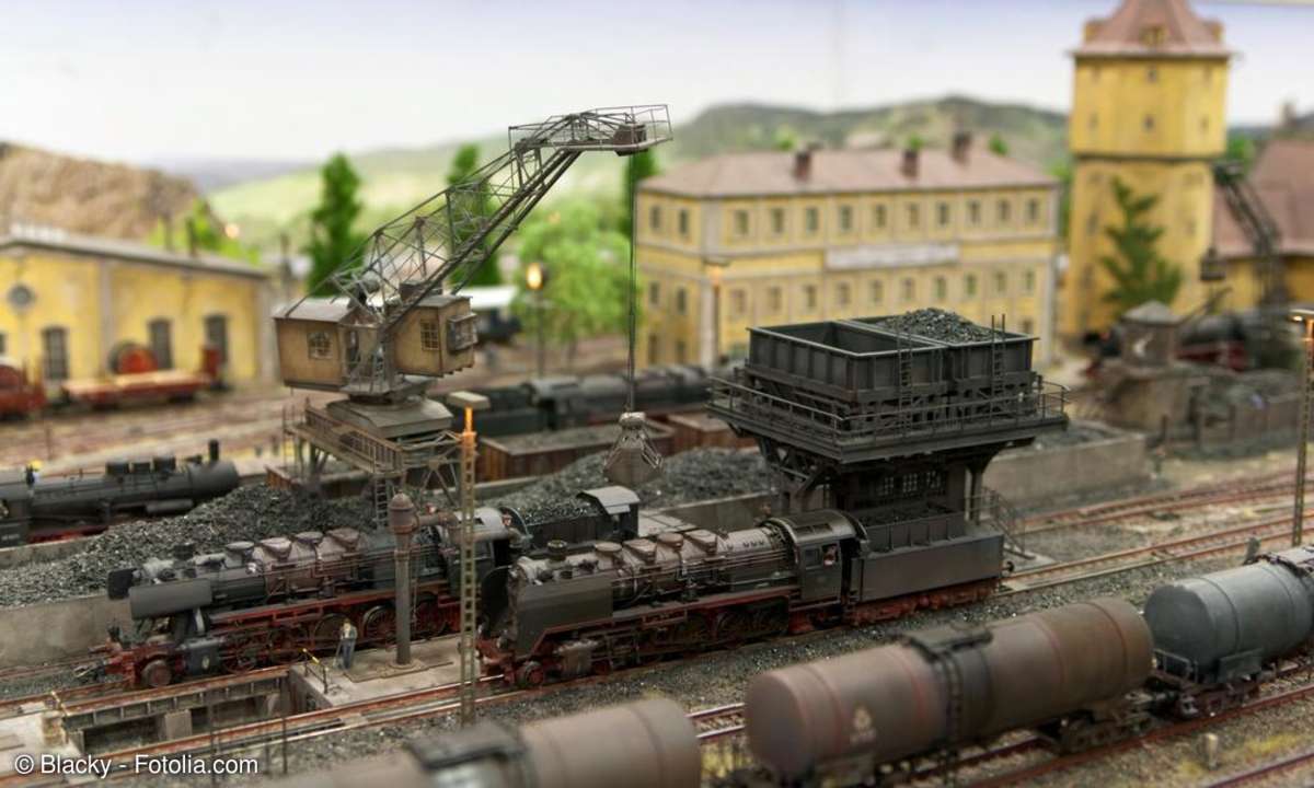 Modelleisenbahn, Fotografie