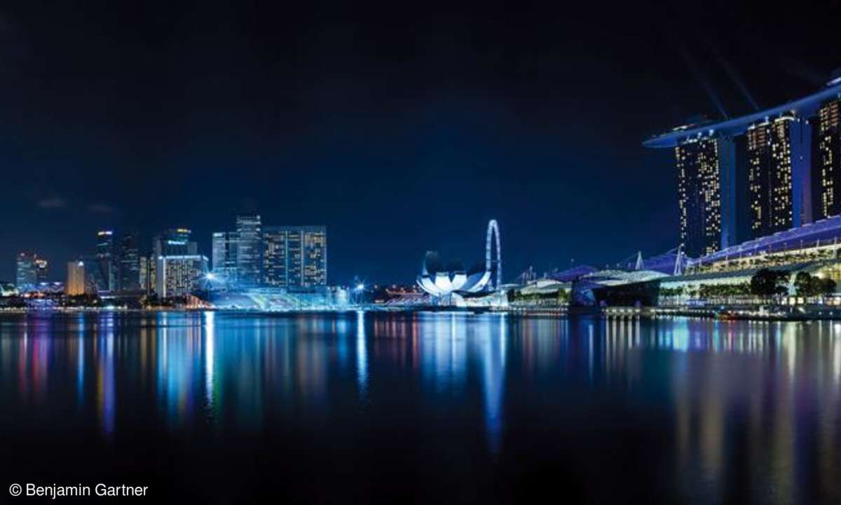 Singapur Marina Bay Panorama