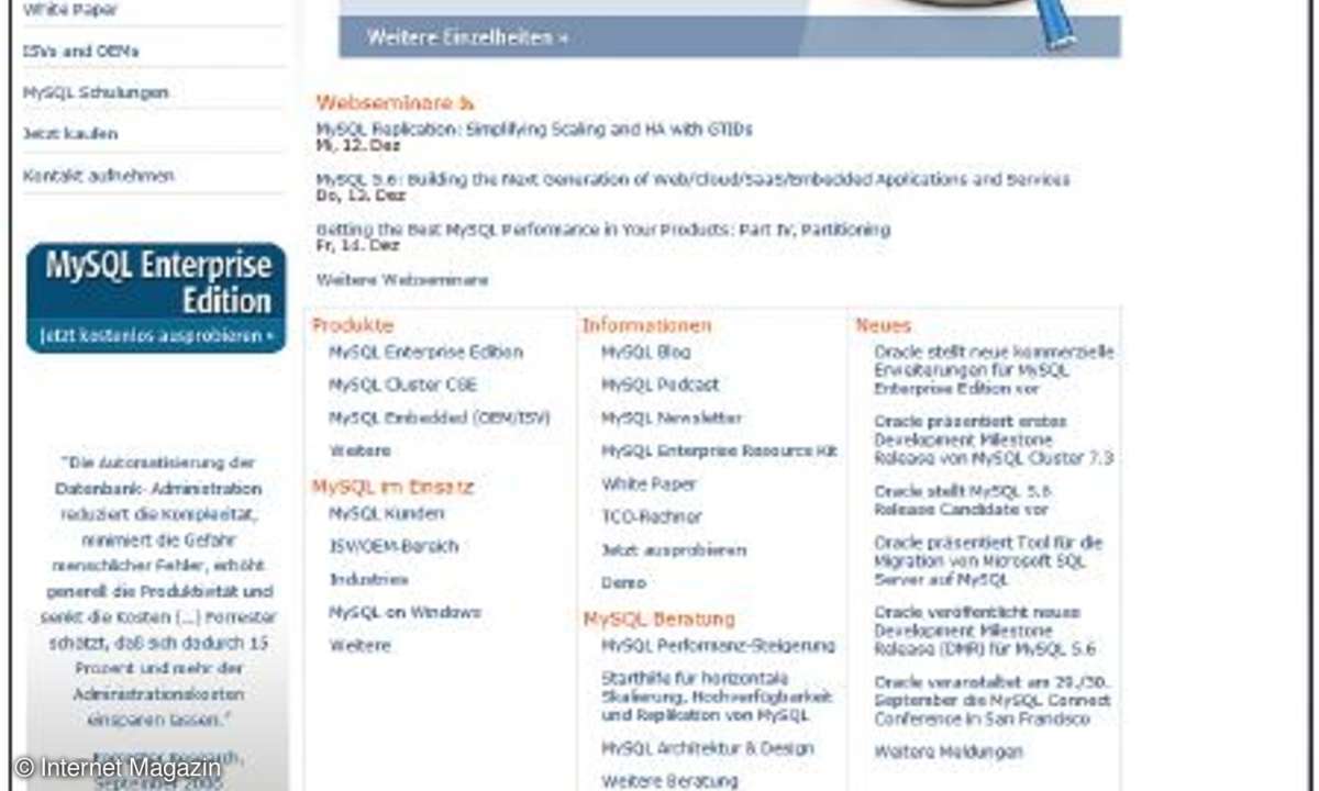 internet, webdesign, mysql, nosql