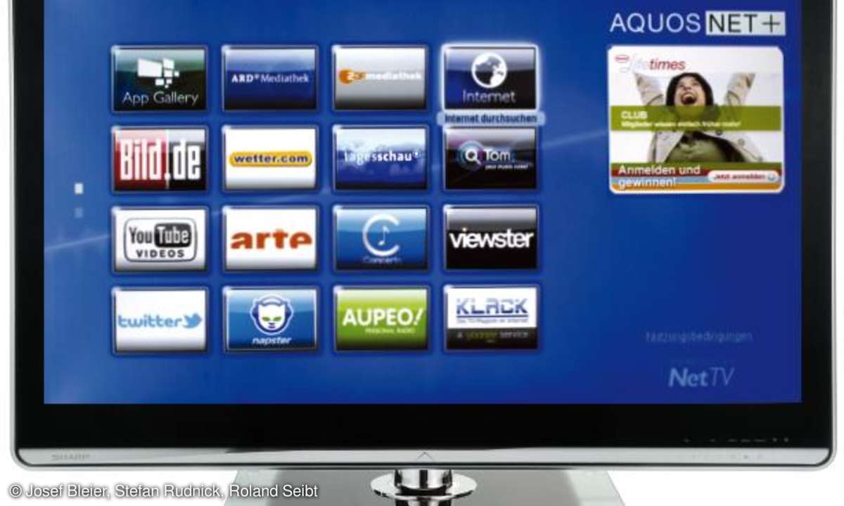 Sharp Aquos Net+