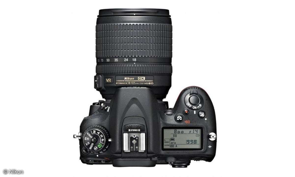 NIkon D7100 von oben