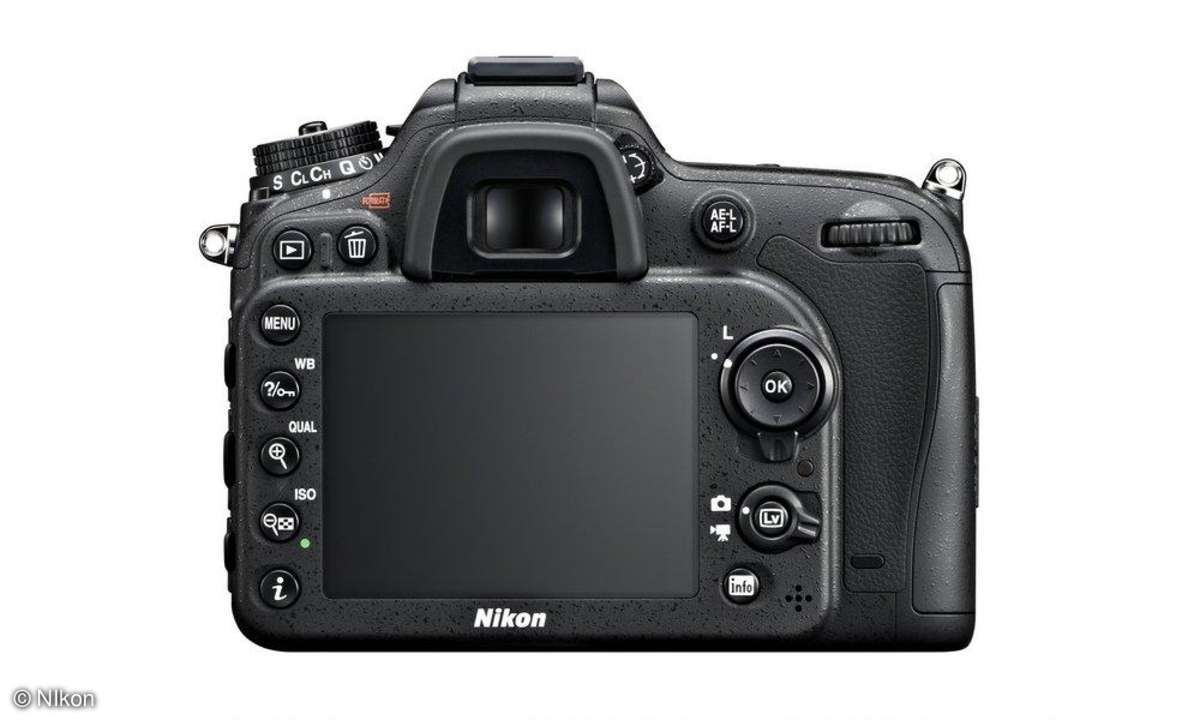 NIkon D7100 - Rückseite.