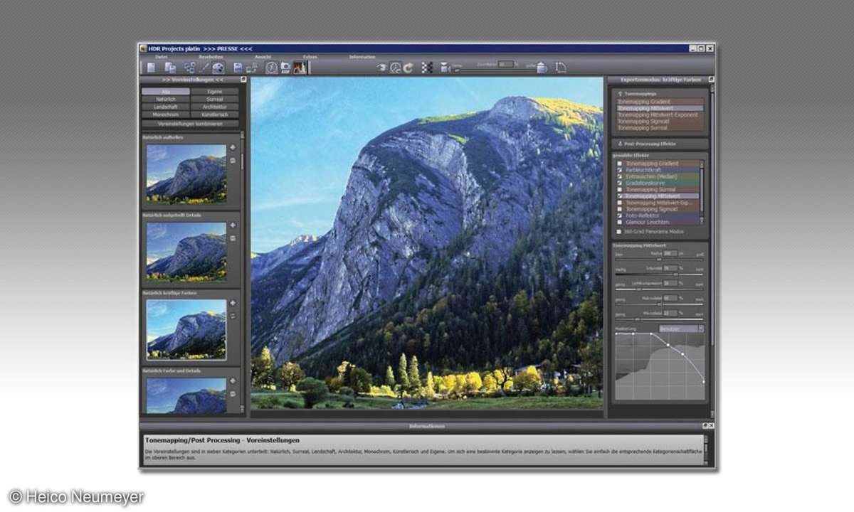 HDR Projects Platin - Fehlbelichtungen korrigieren