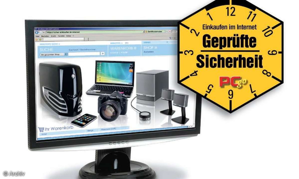Sicher shoppen mit Zertifikat und Gu?tesiegel