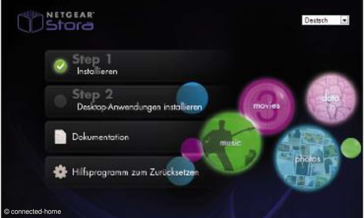 homeserver, netgear stora, netzwerk, medien