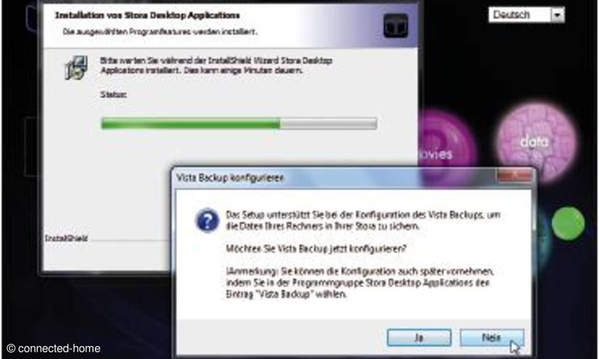 homeserver, netgear stora, netzwerk, medien