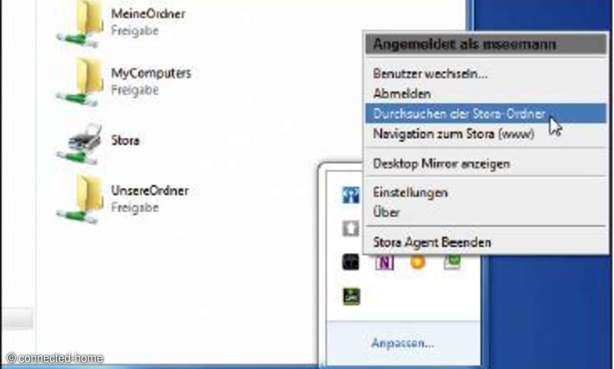 homeserver, netgear stora, netzwerk, medien