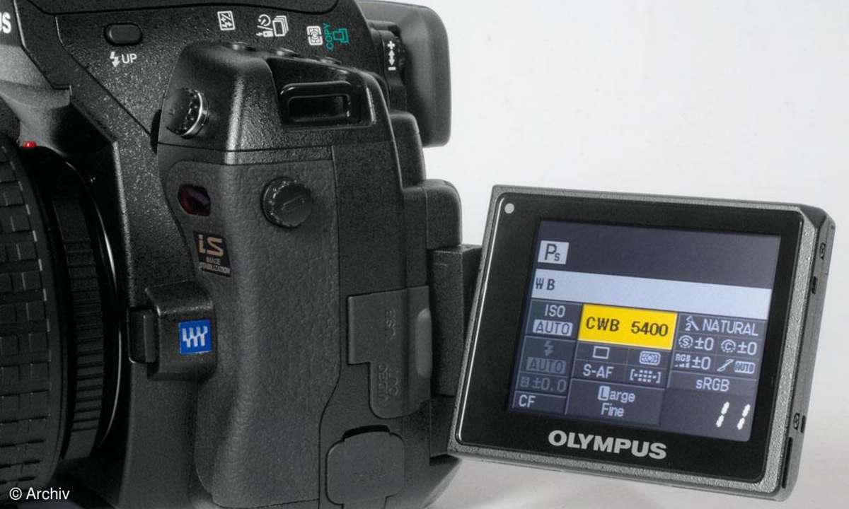 Olympus E-3 Schwenkmonitor