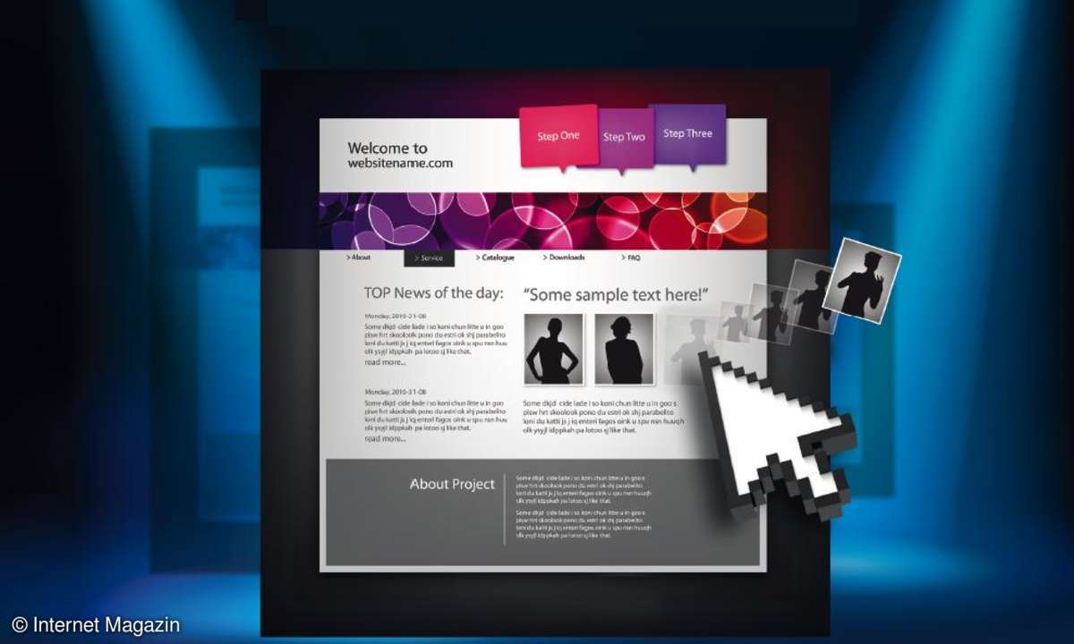 internet, webdesign, off-canvas, layout, desktop, css, javascript