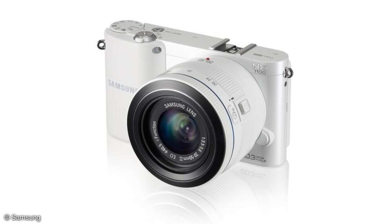 Samsung NX1100 spiegellose Systemkamera