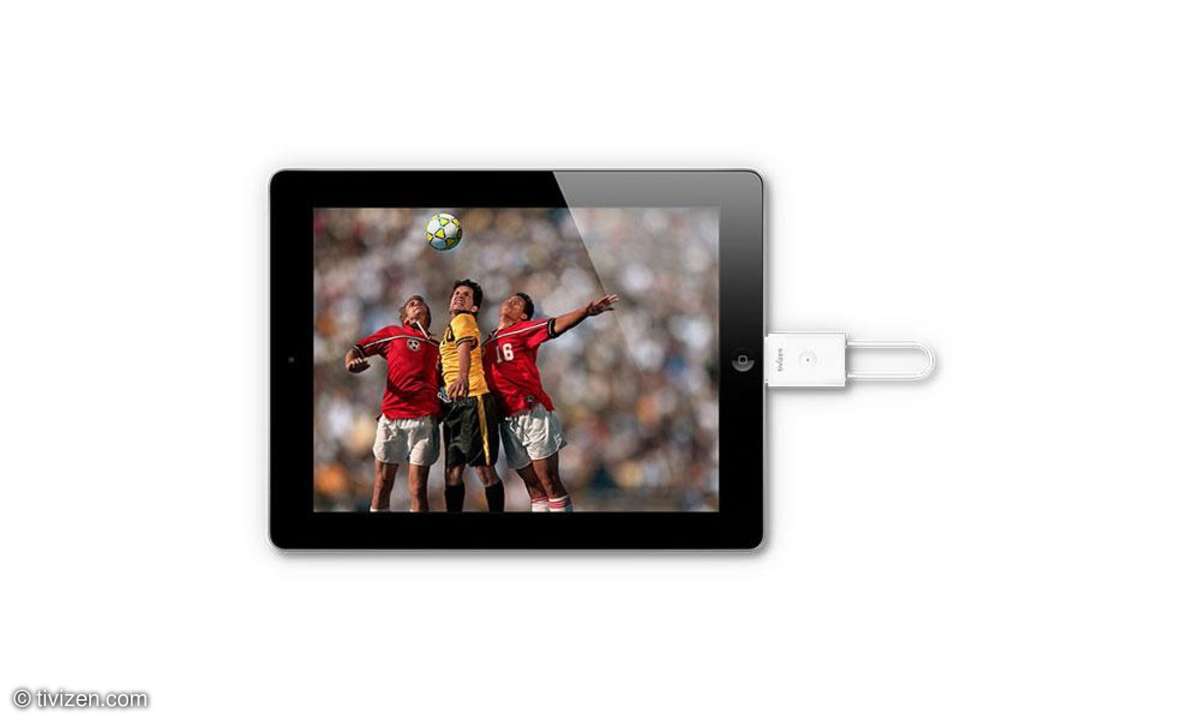 Tivizen präsentiert DVB-T-Empfänger für Apple Lightning Geräte