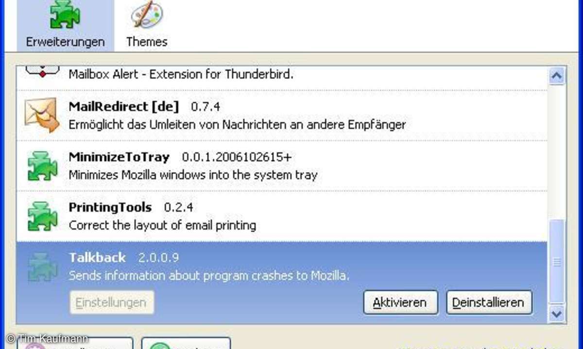 Thunderbird-AddOns