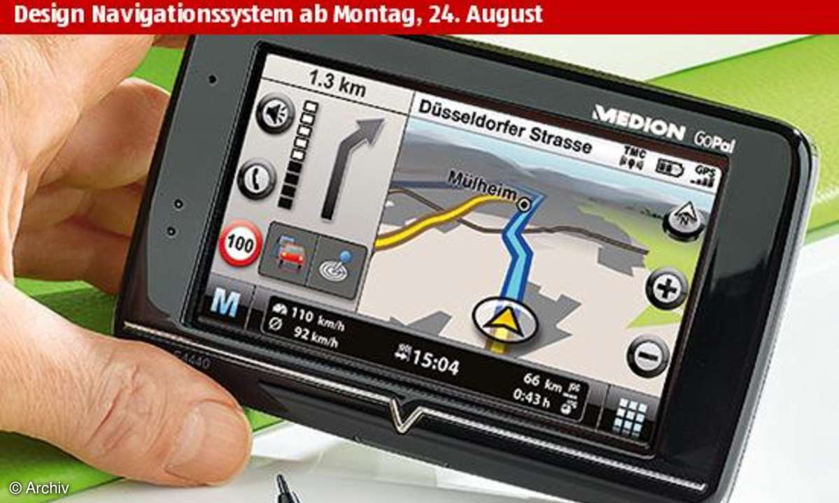 Navigationssystem Medion GoPAl E4440
