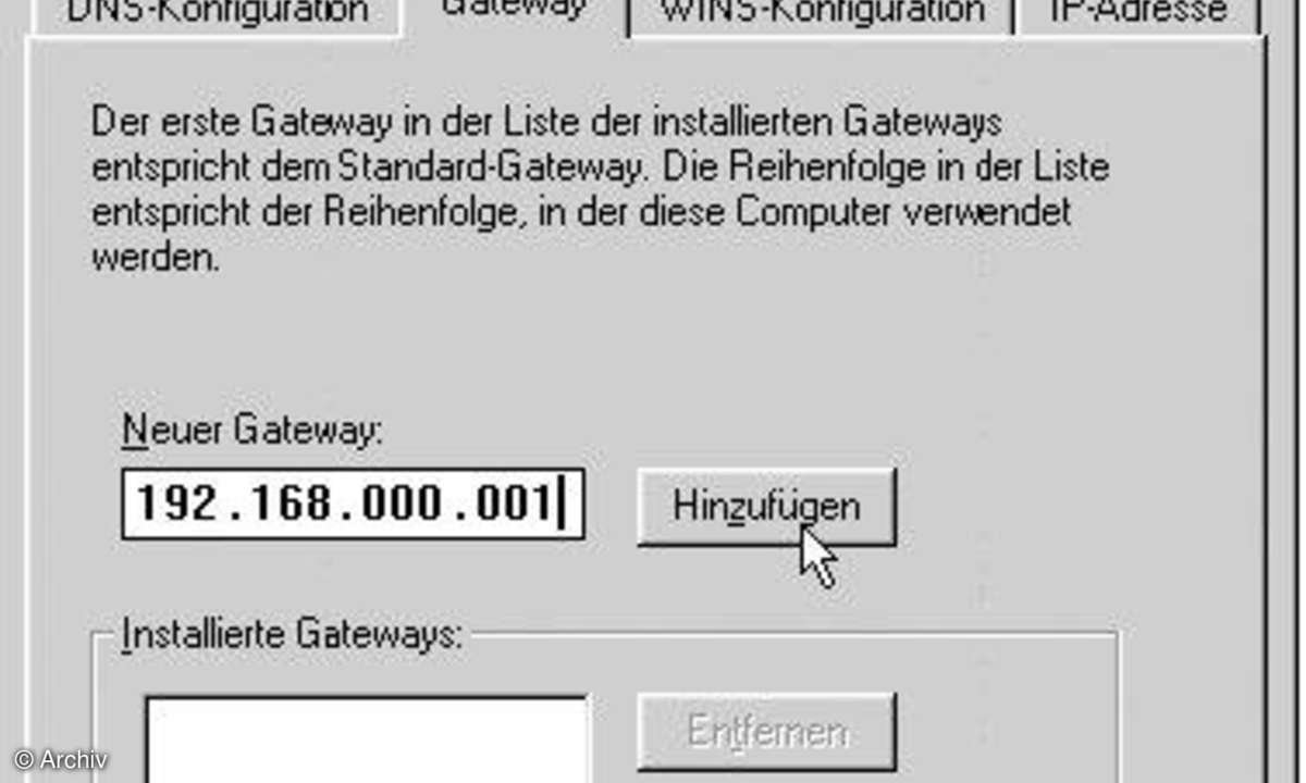 Alter PC: Arbeiten im Netz
