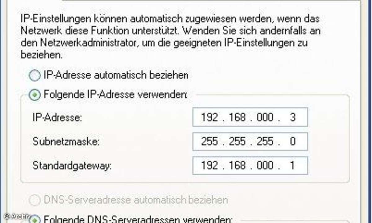 Alter PC: Arbeiten im Netz