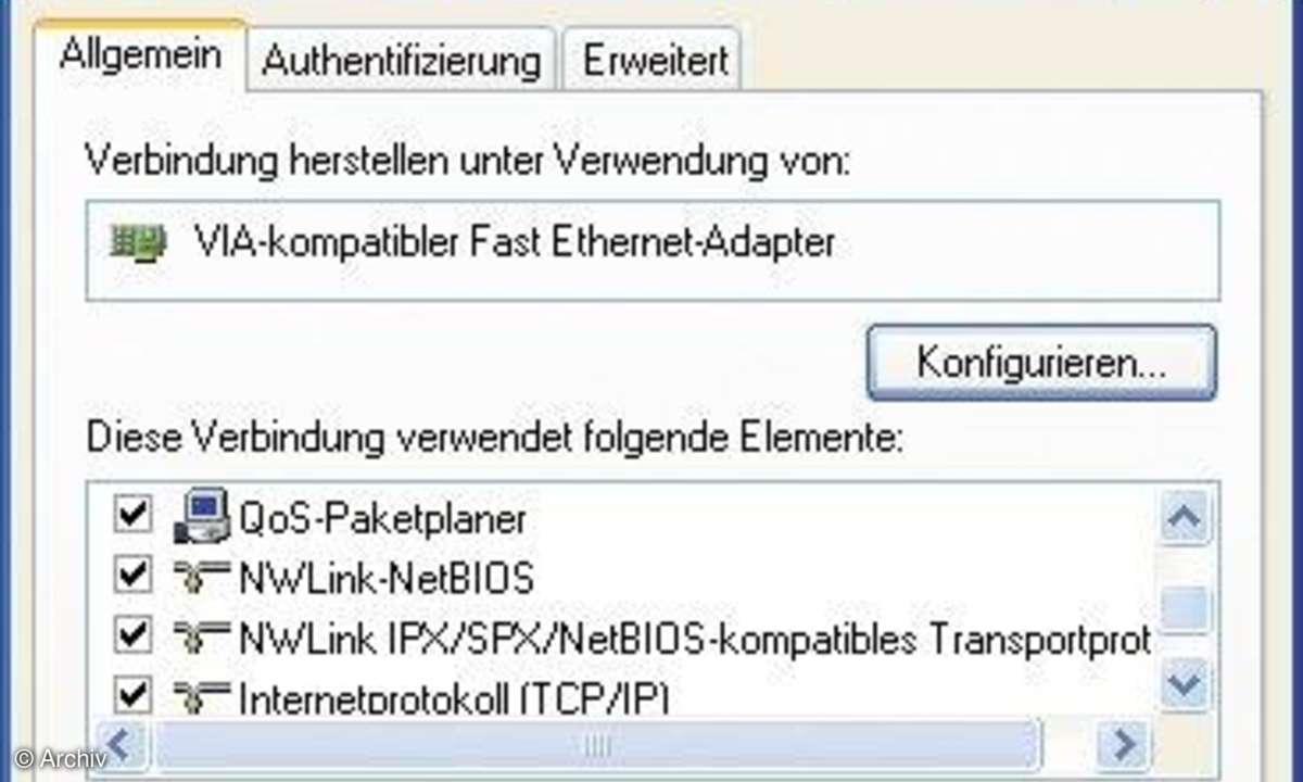 Alter PC: Netzwerkspiele