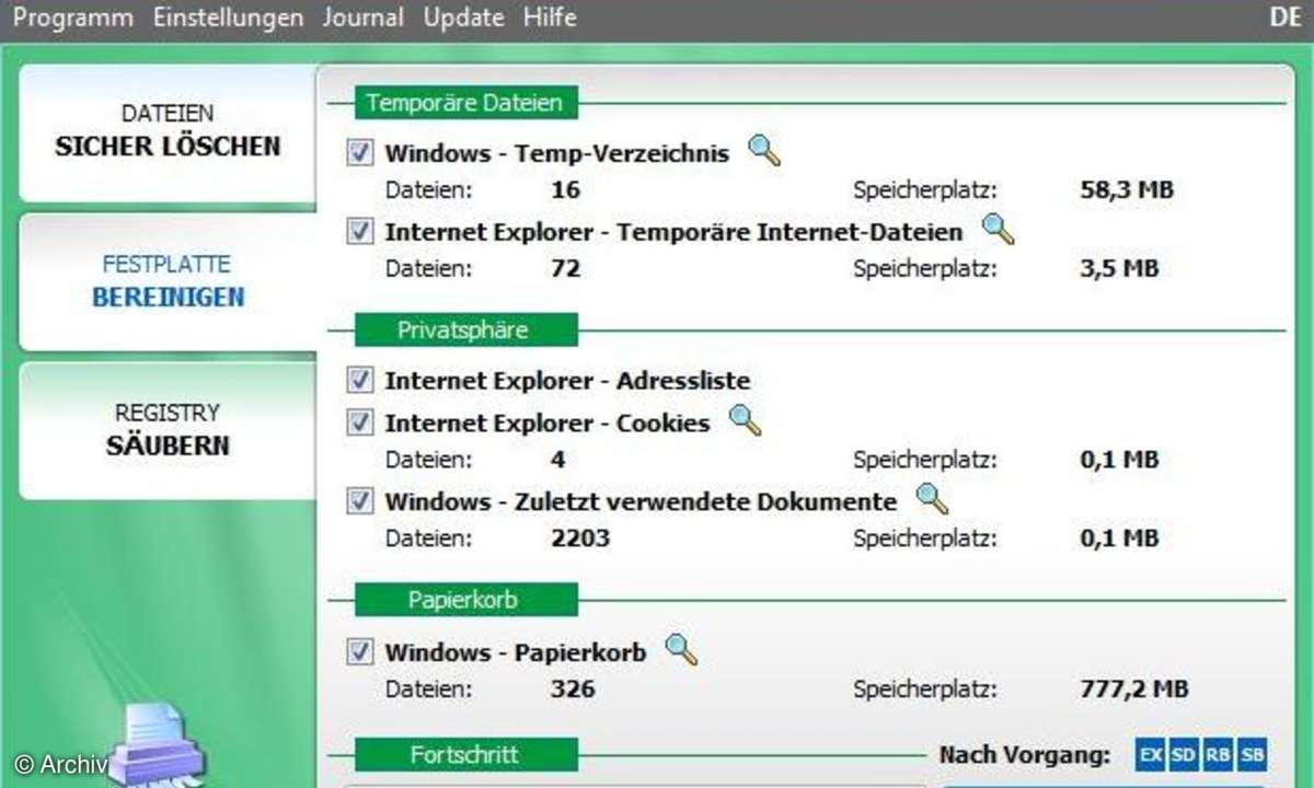 Ascomp Secure Eraser