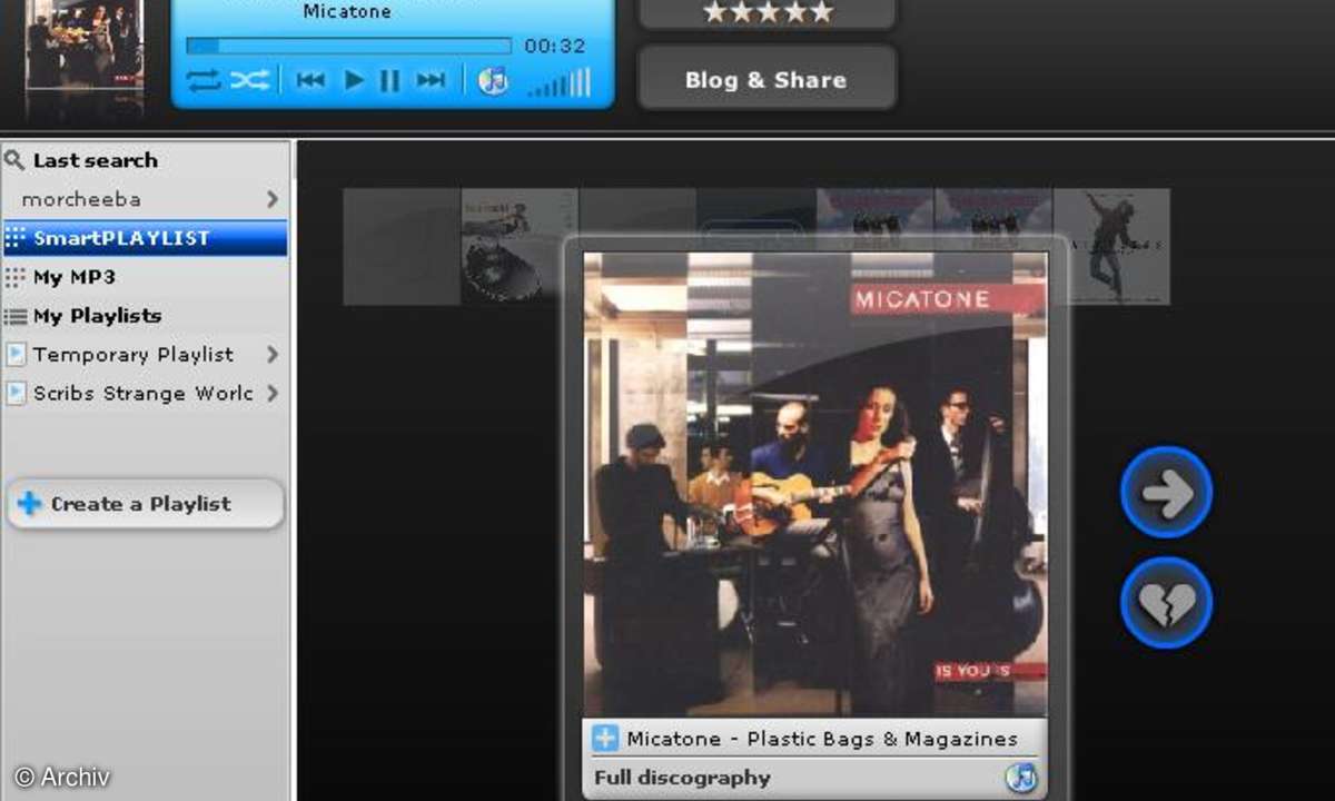 Surftipp: Deezer.com