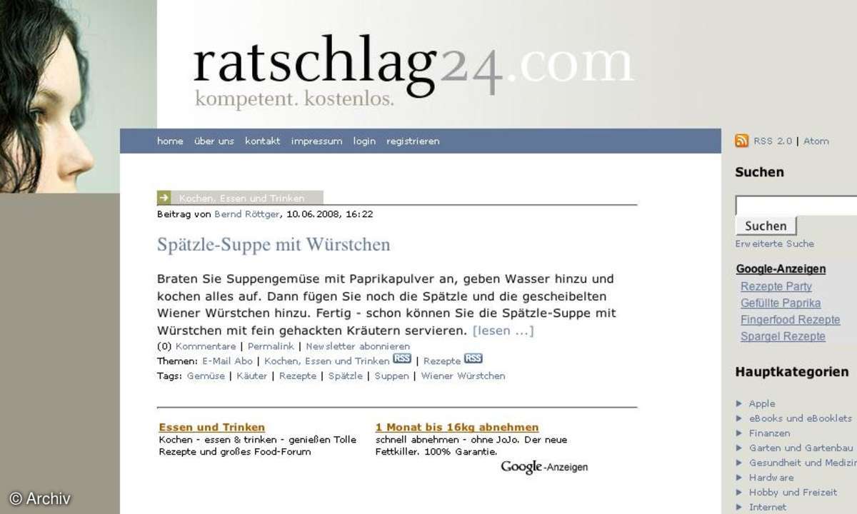 Coole Website