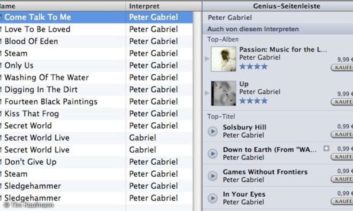 iTunes Genius