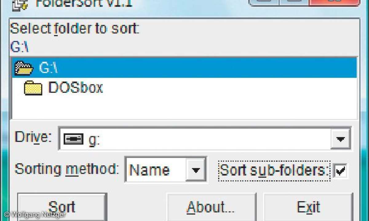 Foldersort