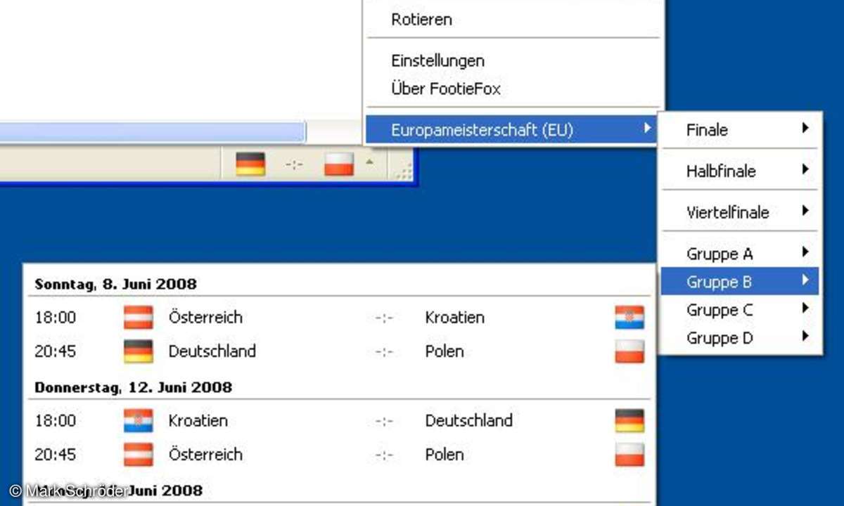 Fußball-EM: FootieFox-Turnierübersicht