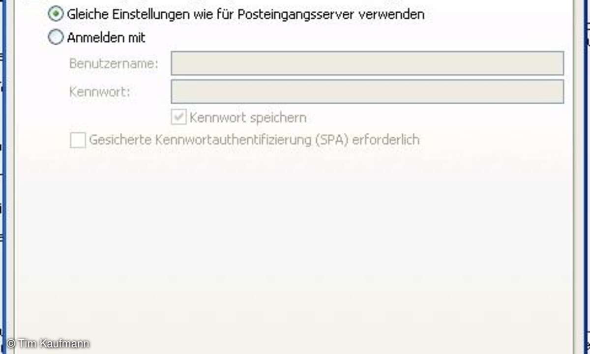 E-Mail-Fehler