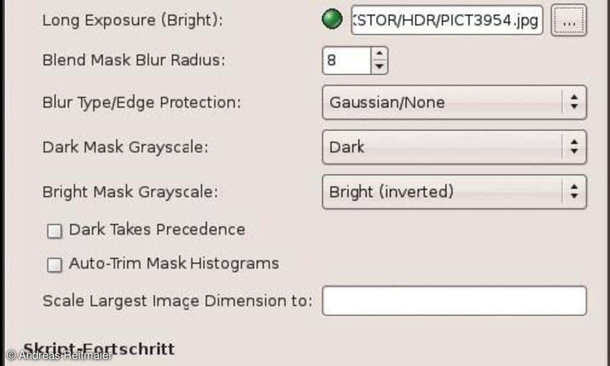 HDR-Fotos mit Linux