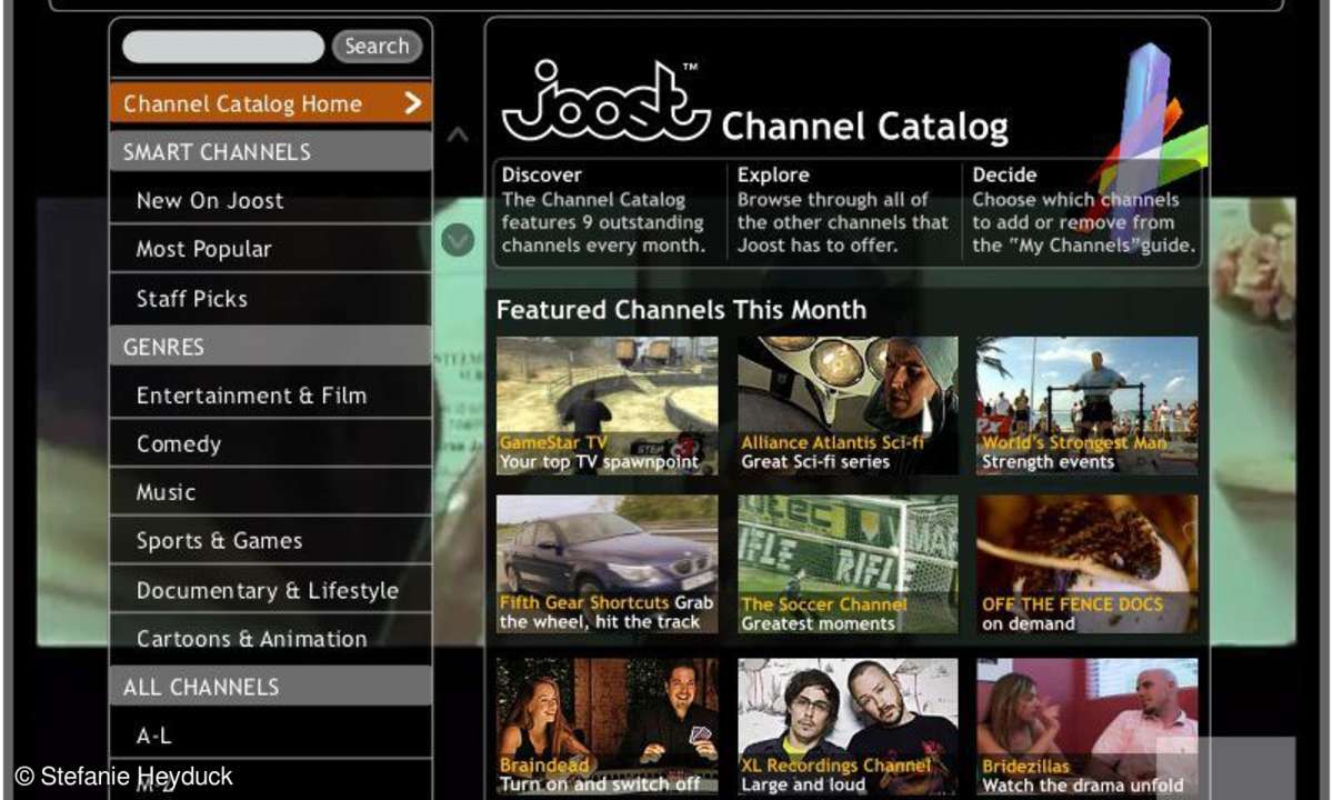 Joost - Die nächste Generation Internet-TV