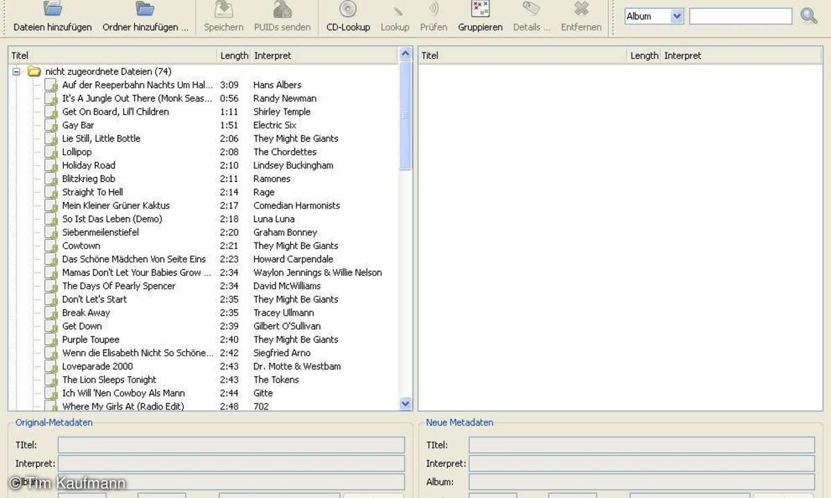 Musicbrainz Picard
