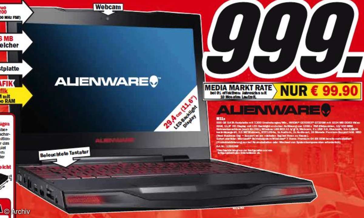 Media Markt Prospekt: Keinerlei Schnäppchen bei Notebooks
