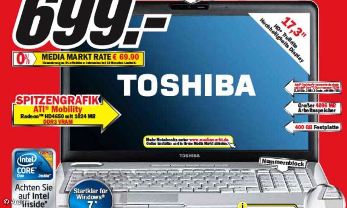 Media Markt: Supergünstige Notebooks im neuen Multimedia-Flyer