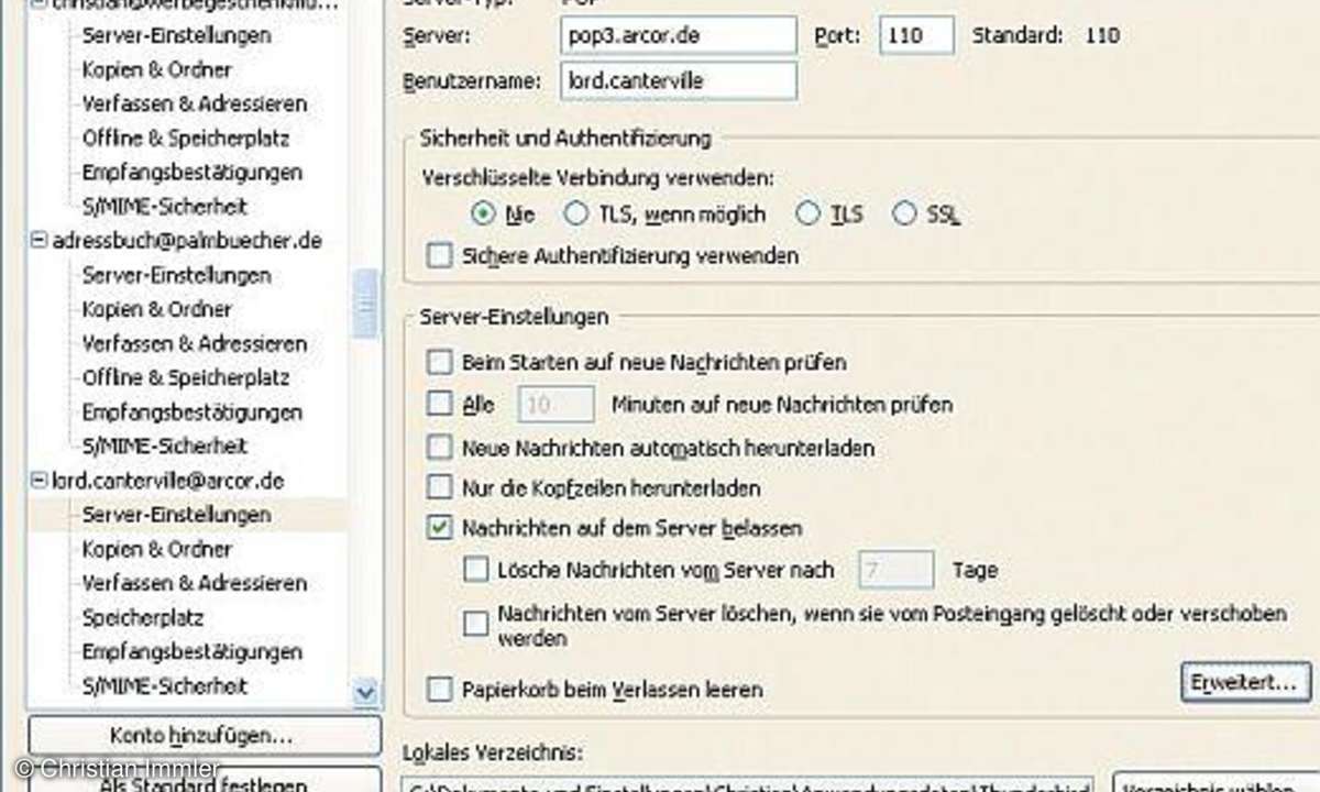 Praxis: E-Mails auf dem Handy