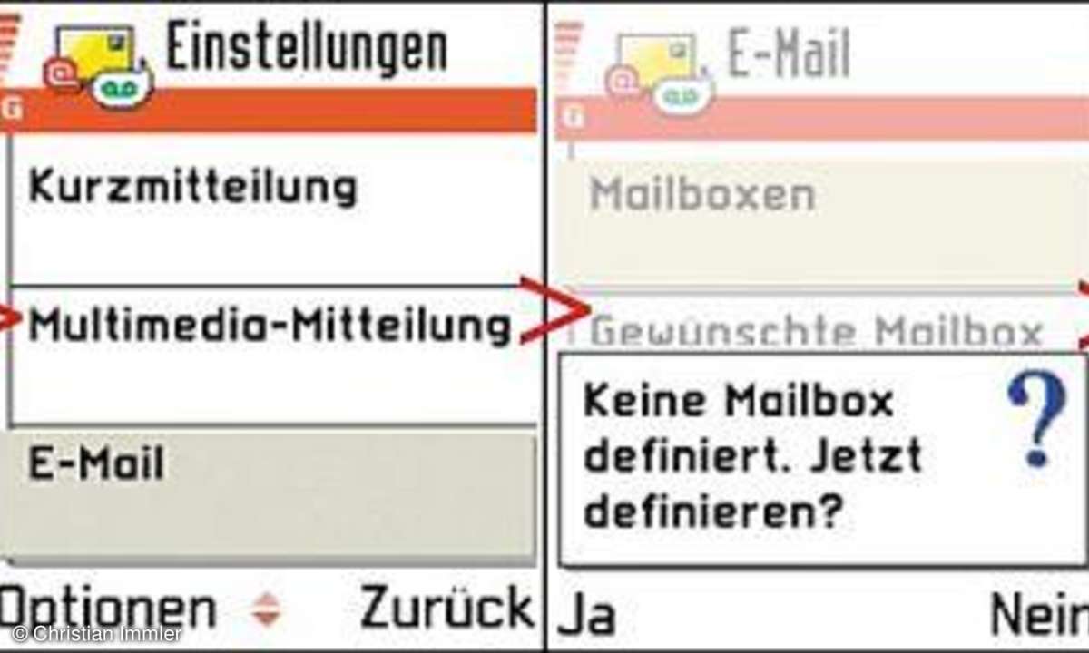 Praxis: E-Mails auf dem Handy