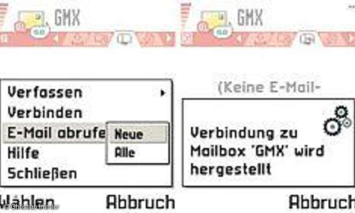 Praxis: E-Mails auf dem Handy