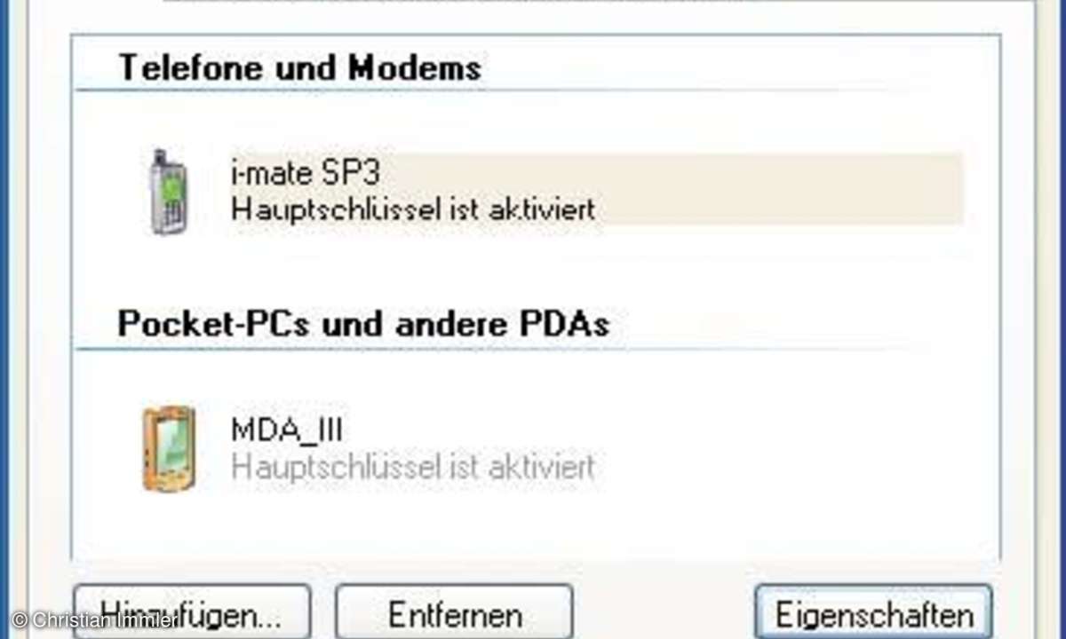 Praxis: Mit dem Notebook per Handy und Bluetooth ins Internet