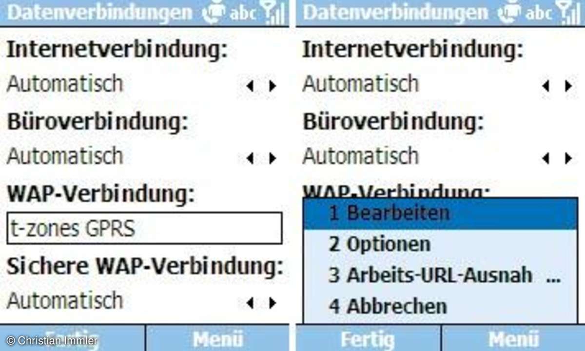 Praxis: Mit dem Notebook per Handy und Bluetooth ins Internet