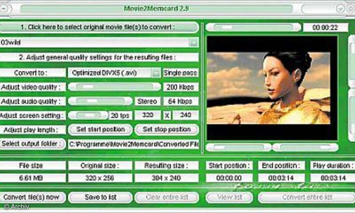 Praxis: Videos für das Handy konvertieren