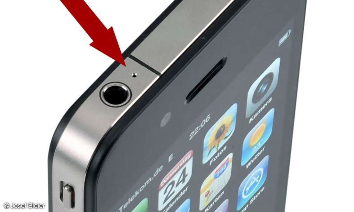 Apple iPhone von oben