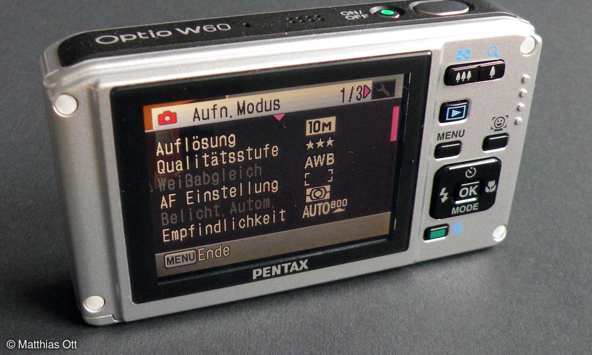 Pentax Optio W60