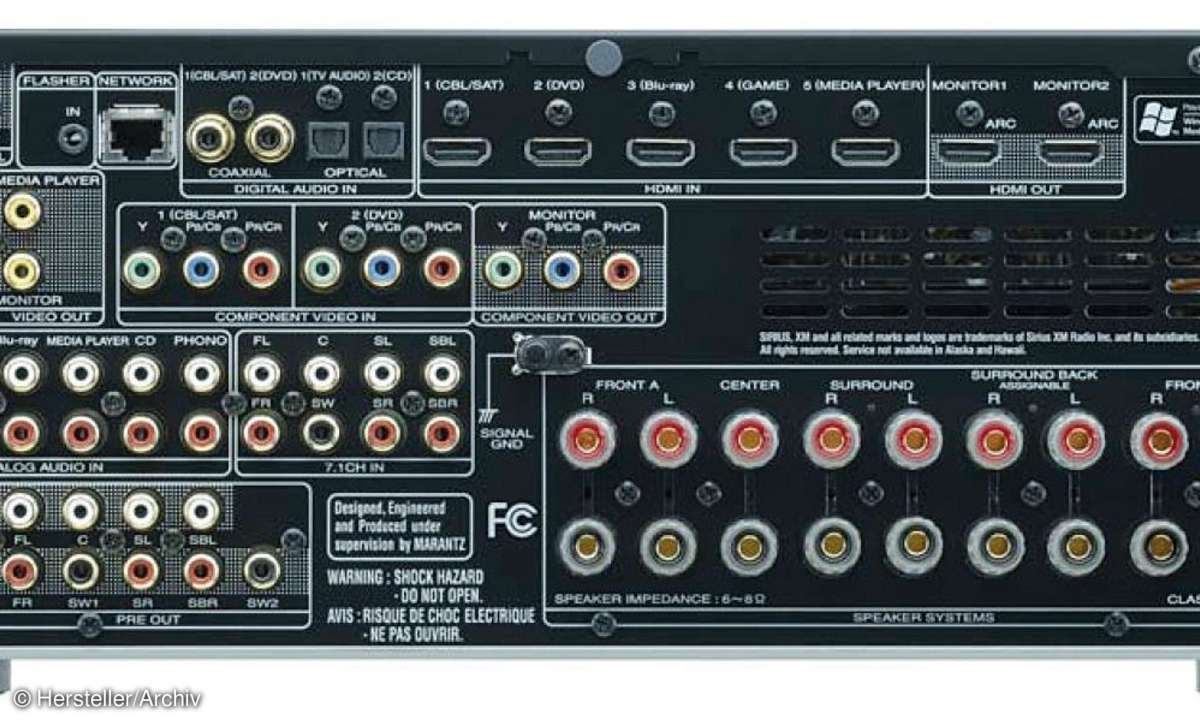 Marantz SR 6007, home entertainment, av-receiver