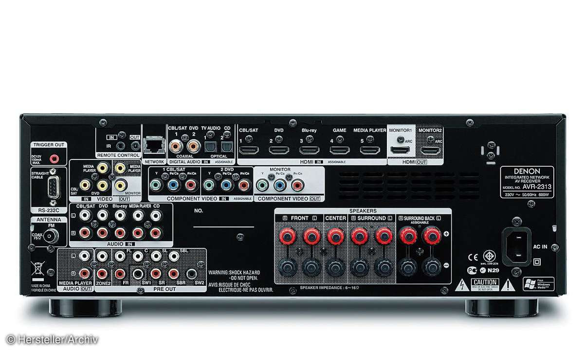 Denon AVR-2313, home entertainment, av-receiver