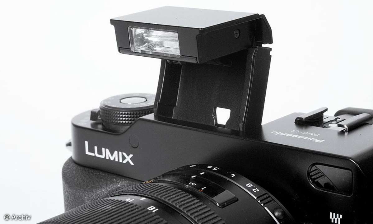 Panasonic Lumix DMC-L1 Blitz