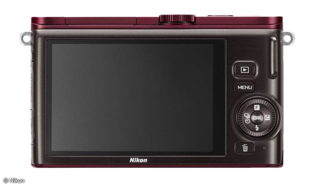 Nikon 1 J3 - Rückseite