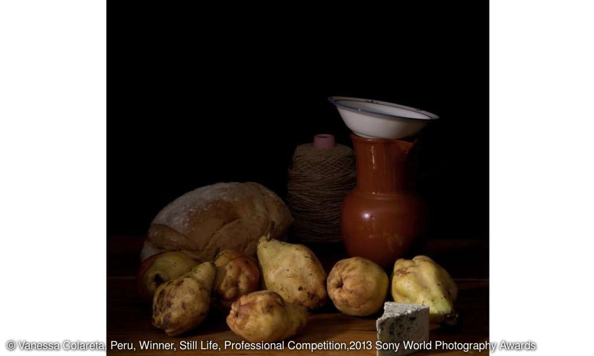Pears, blue cheese and vessels