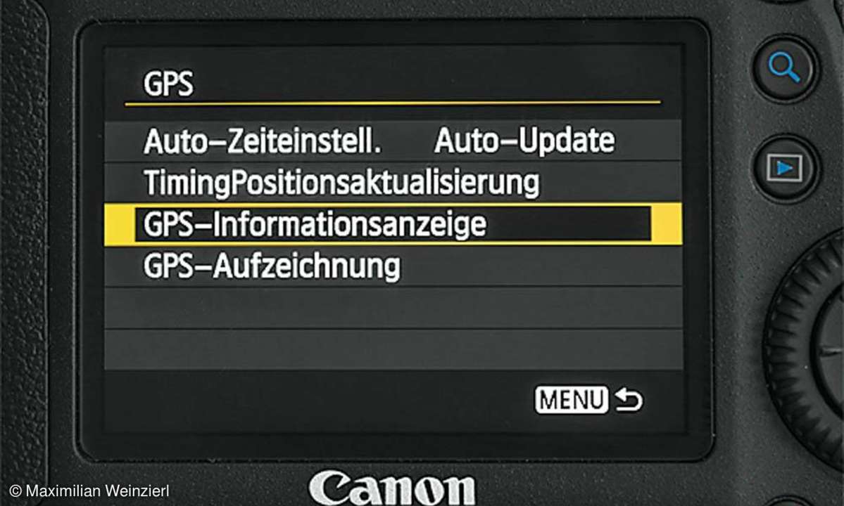 Geotagging mit der Kamera