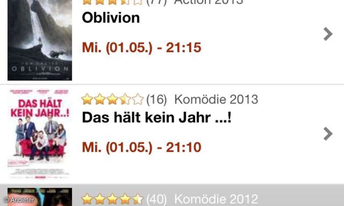 Kinoradar - Kino, Filme, Spielzeiten