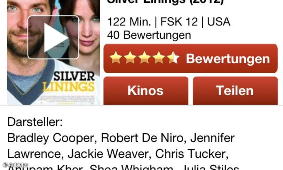 Kinoradar - Kino, Filme, Spielzeiten