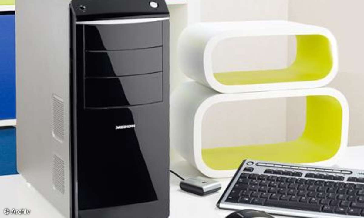 Aufmacher Aldi PC von Medion