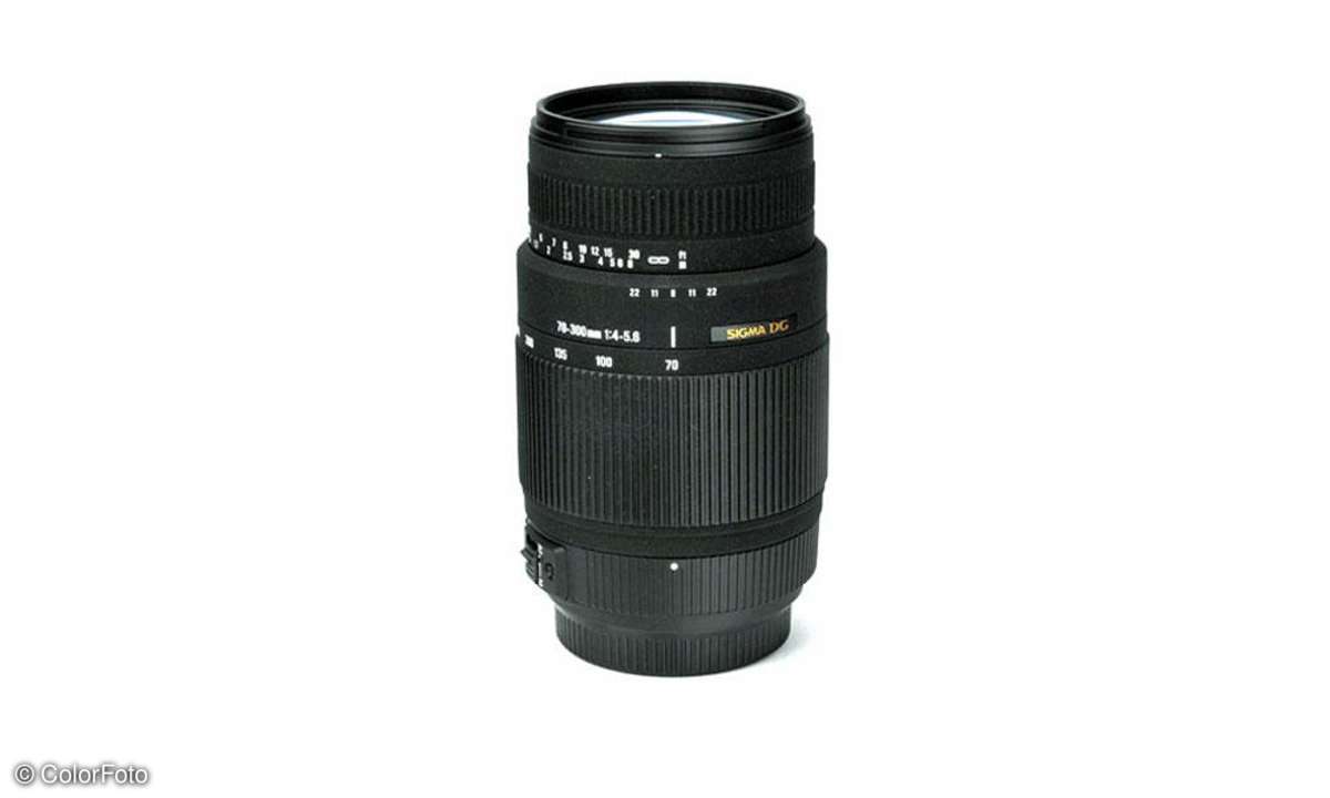Sigma 4-5,6/70-300 mm DG OS Test